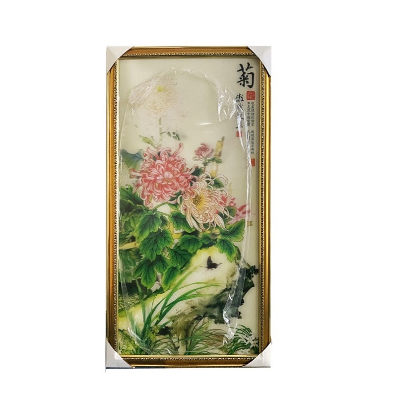 梅兰竹菊立体画