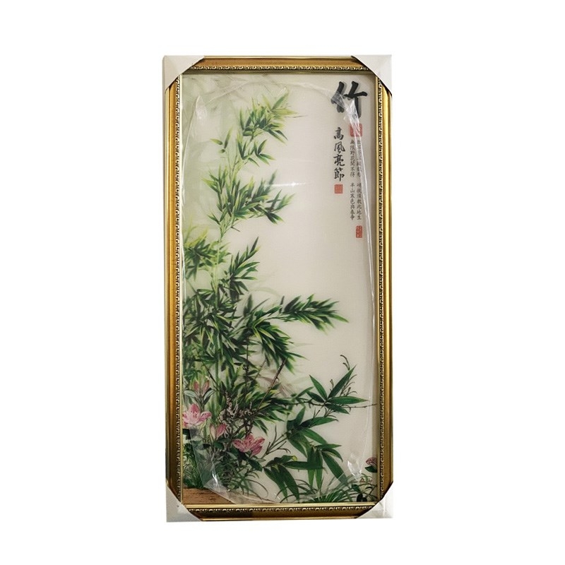 梅兰竹菊立体画